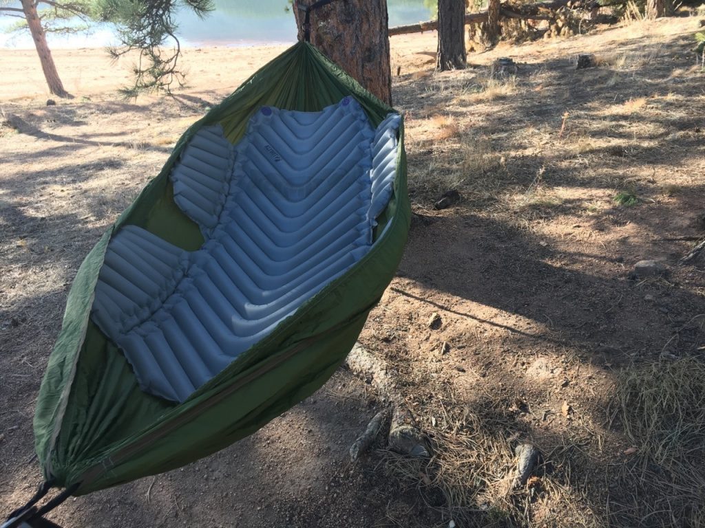 超快適！ハンモック専用マット「Klymit Hammock V Sleeping Pad 