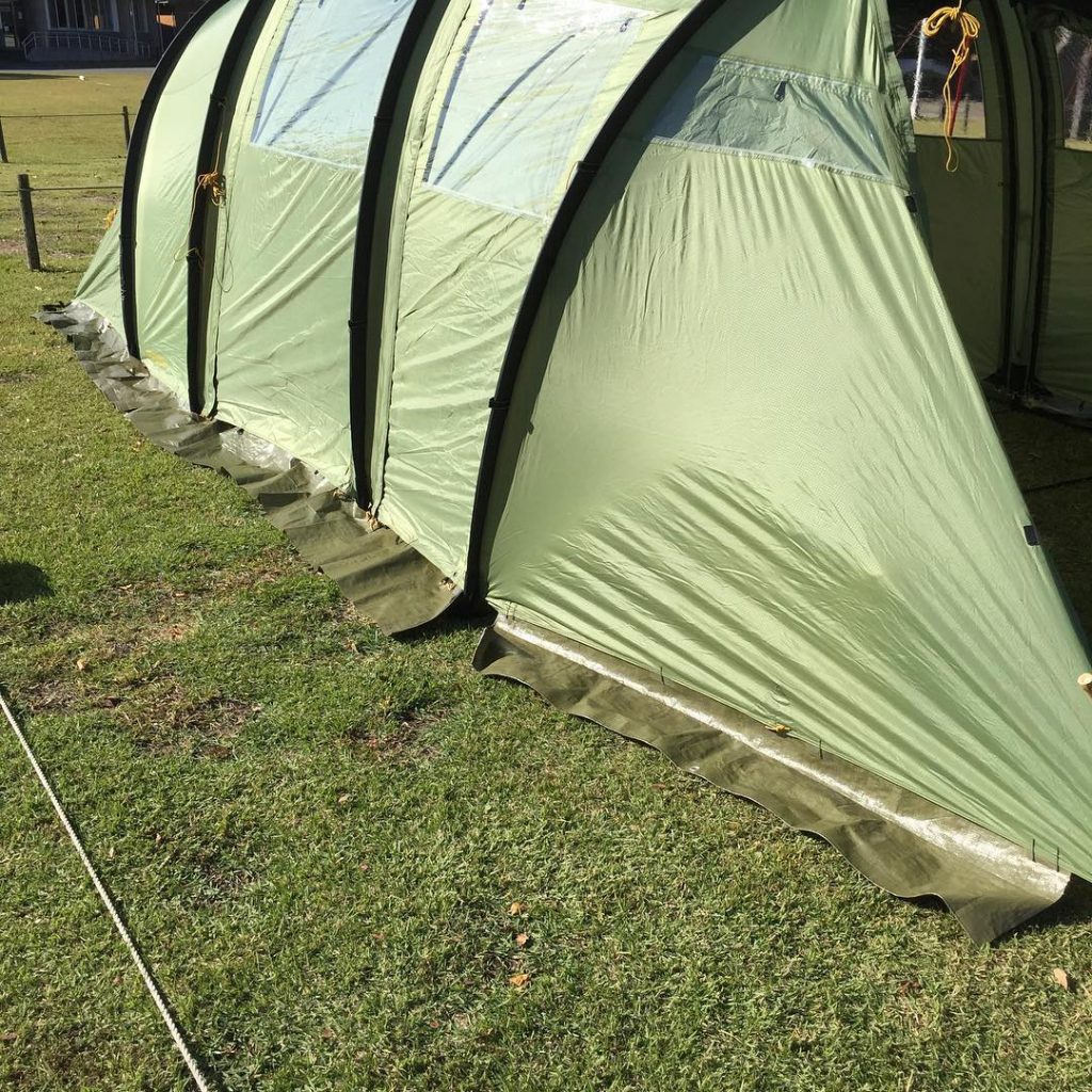 テントのすきま風はこうして防ぐ お手軽テント防寒対策 Camplog Gear