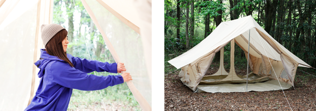 キュートなフォルムが魅力的な2ポールロッジ型テント『LG Tent4.0』がNEUTRAL OUTDOORより新発売！ | CAMPLOG GEAR