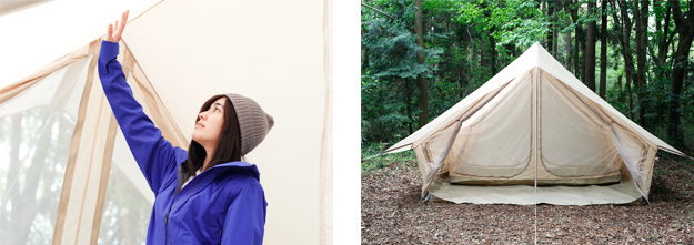 キュートなフォルムが魅力的な2ポールロッジ型テント『LG Tent4.0』がNEUTRAL OUTDOORより新発売！ | CAMPLOG GEAR