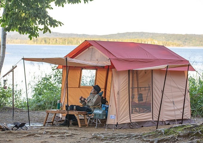 おしゃれな見た目にテンションが上がる Tent Mark Designsから2種類の新作ロッジテントが登場 Camplog Gear